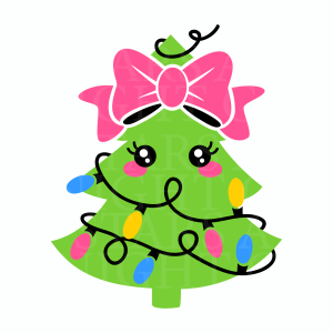 Christmas Tree With Bow