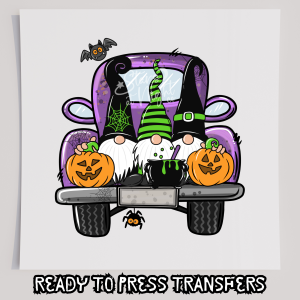 Halloween Gnome Truck
