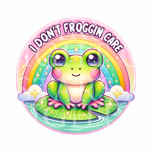 I Dont Froggin Care