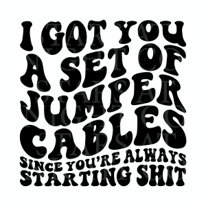 I Got You A Set Of Jumper Cables