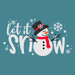 Let It Snow Snowman