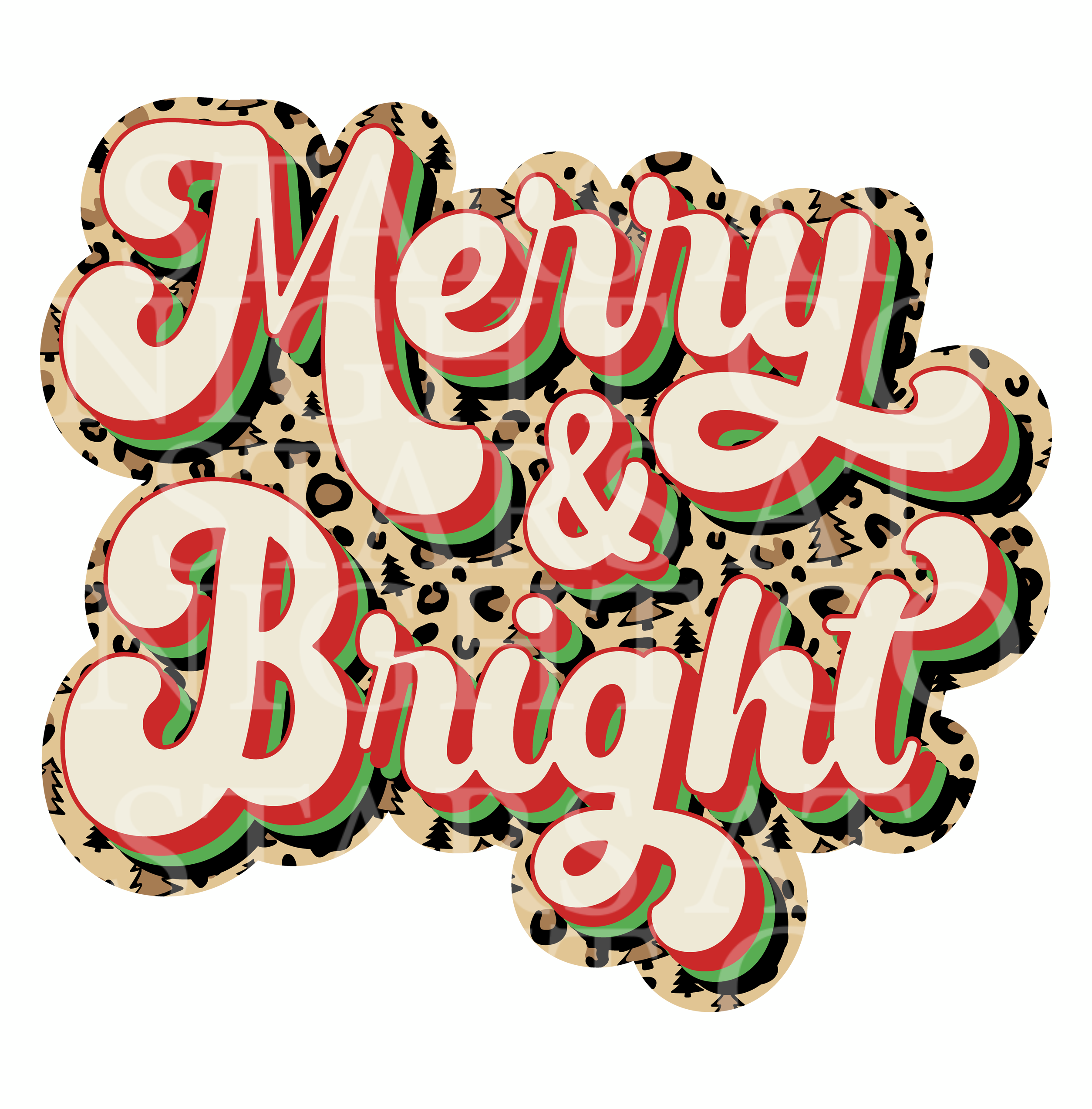Merry Bright Leopard