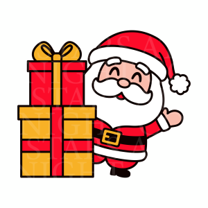 Santa With Presents