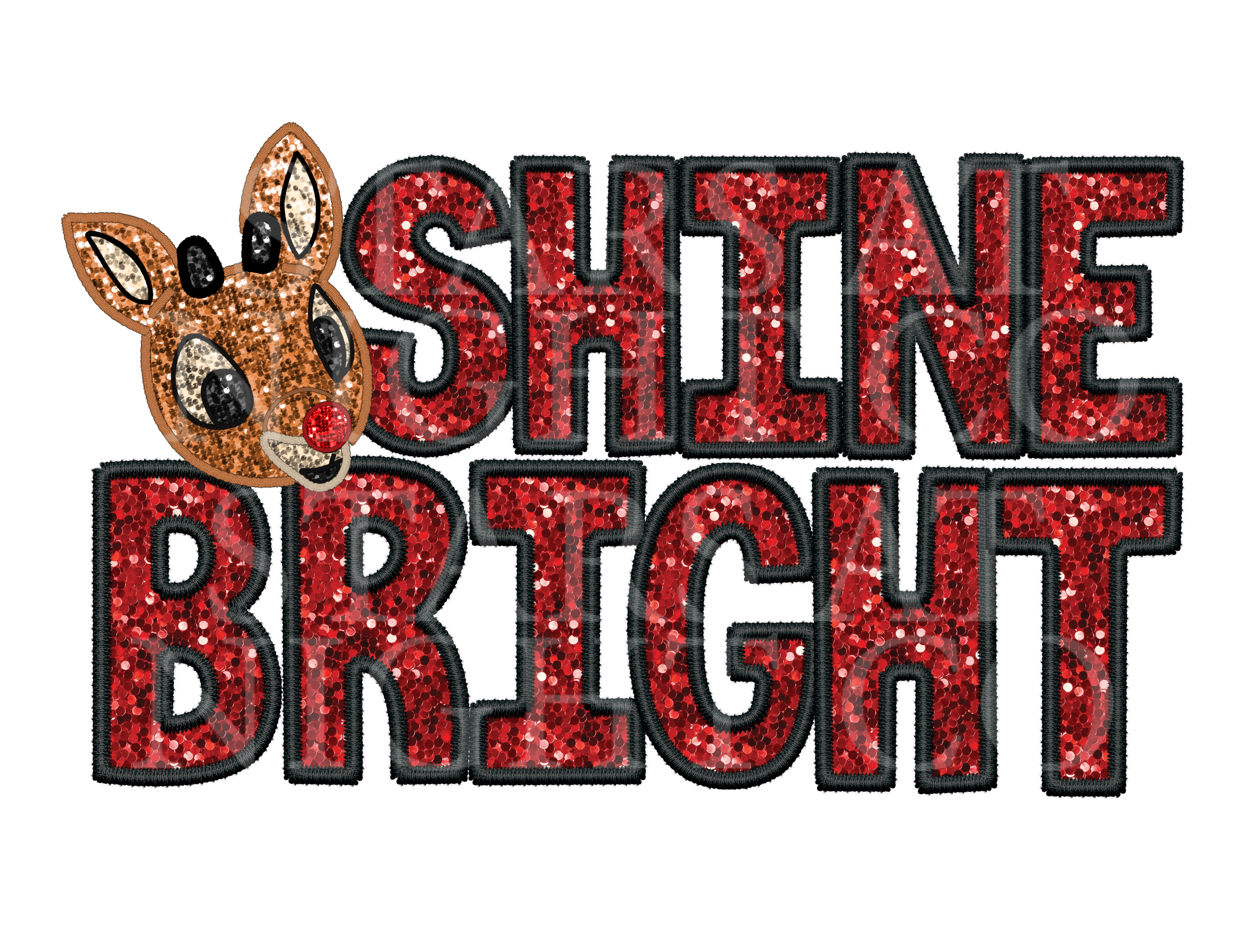 Shine Bright Rudolph