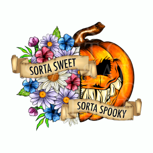 Sorta Sweet Sorta Spooky Pumpkin
