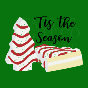 Tis The Season Christmas Tree Cakes