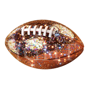 Disco Glitter Football