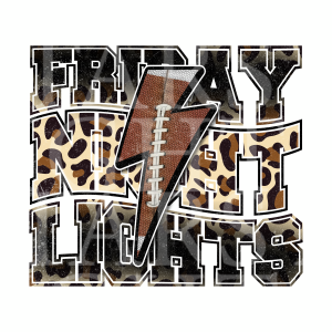 Friday Night Lights Football Leopard