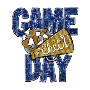 Game Day Cheer Blue