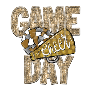 Game Day Cheer Gold