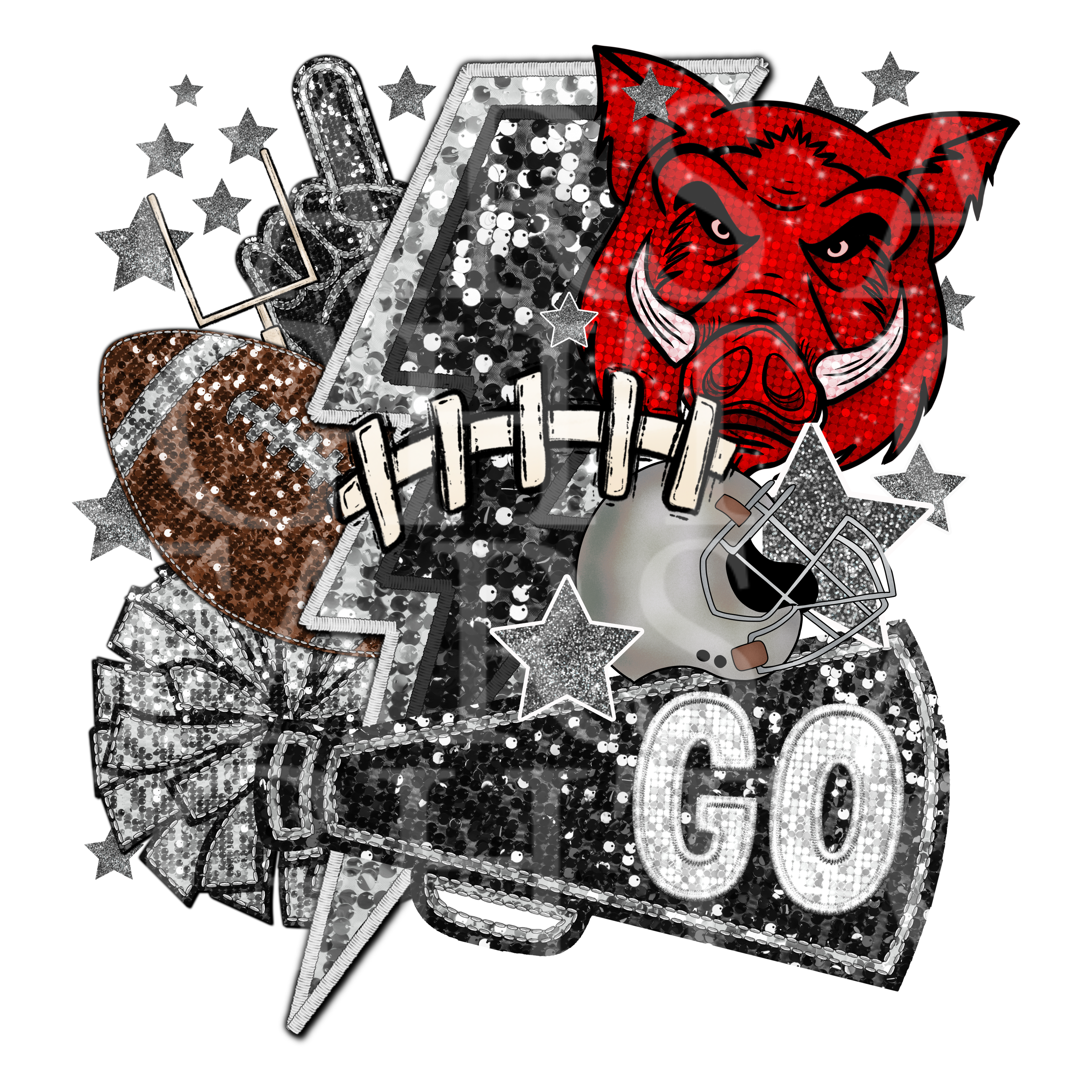 Hog Football Spirit