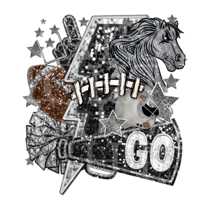 Mustang Bronco Spirit Silver