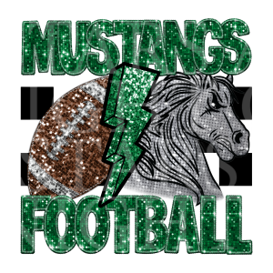 Mustang Football Green
