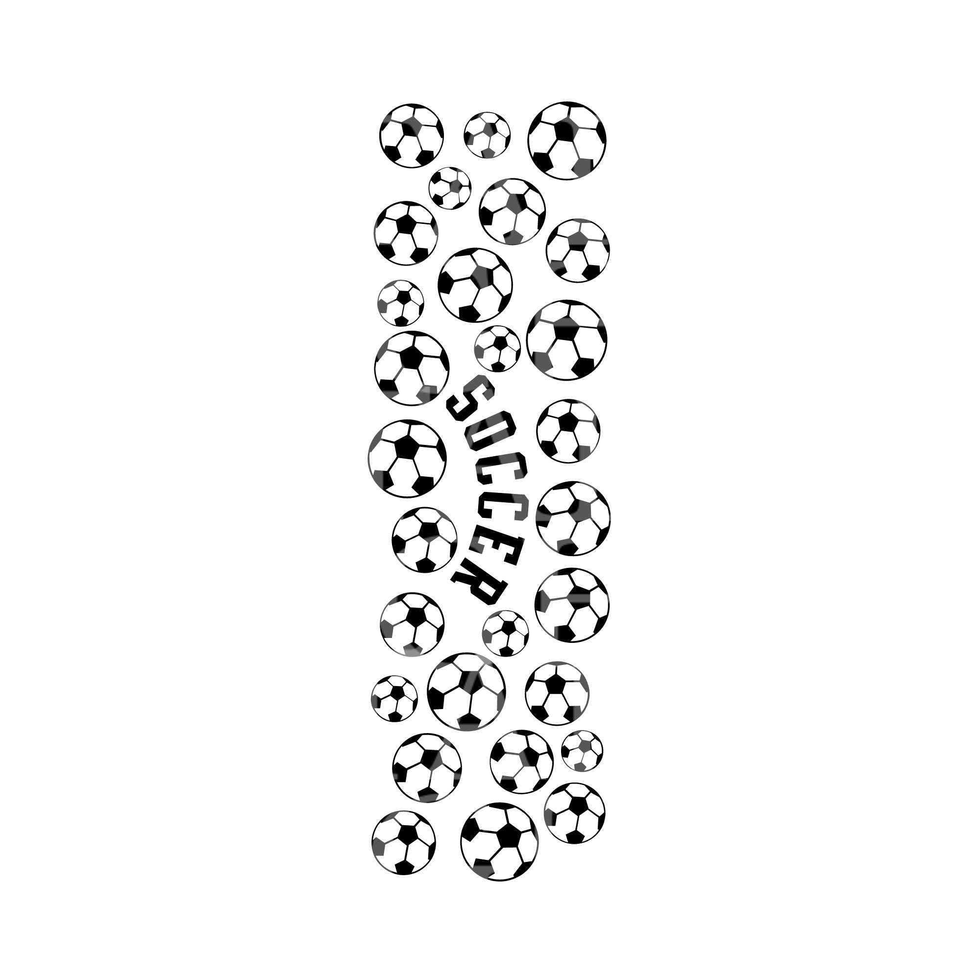 Soccer UV DTF Pen Wrap