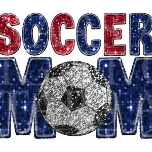 Soccer Mom Blue And Red