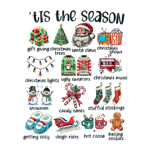 Tis The Season Christmas Items