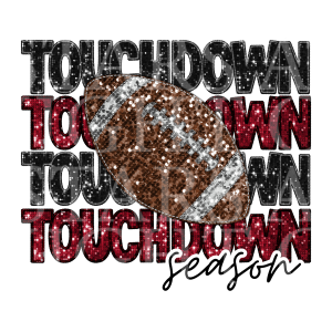 Touchdown Black And Maroon