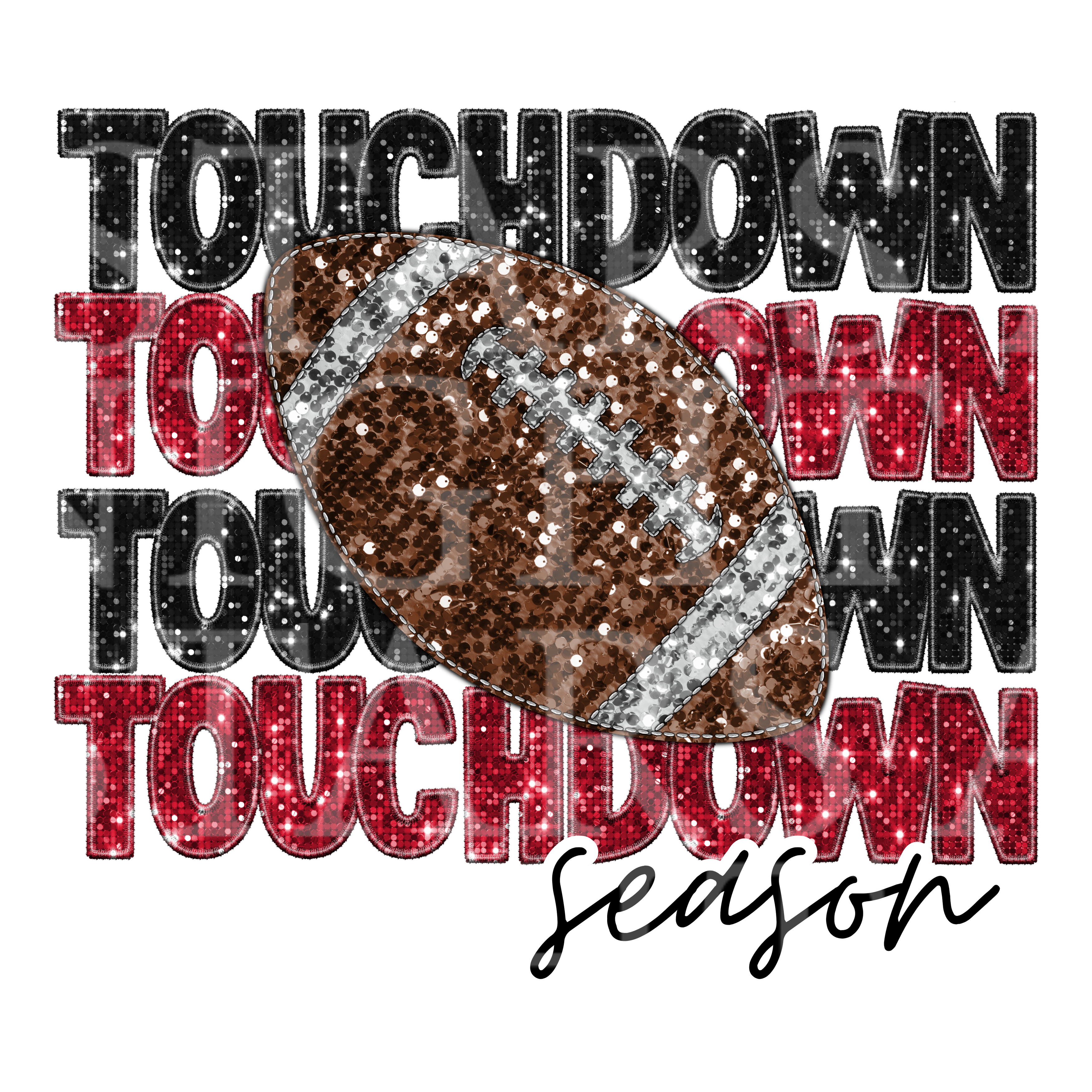Touchdown Black And Red