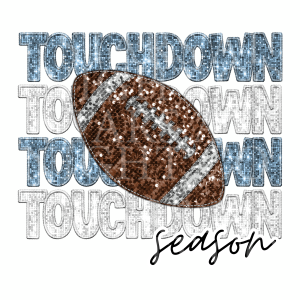 Touchdown Light Blue And White