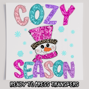 Cozy Season Snowman Color