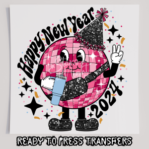 Disco New Year Pink