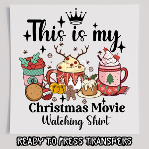 This Is My Christmas Movie Watching Shirt