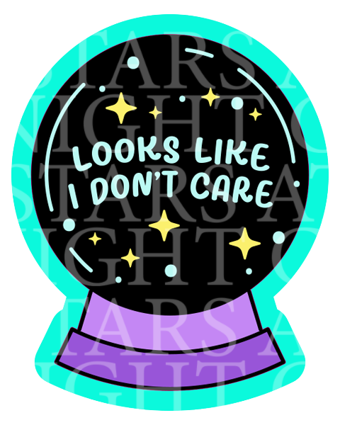 Crystal Ball Acrylic/Decal Combo