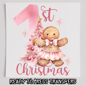 First Christmas Pink