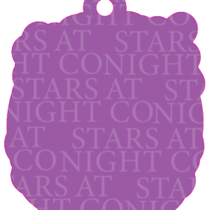 Future Nurse Rainbow Charm Size Acrylic 1 1/2" w/Hole