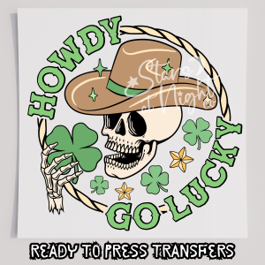Howdy Go Lucky Skeleton