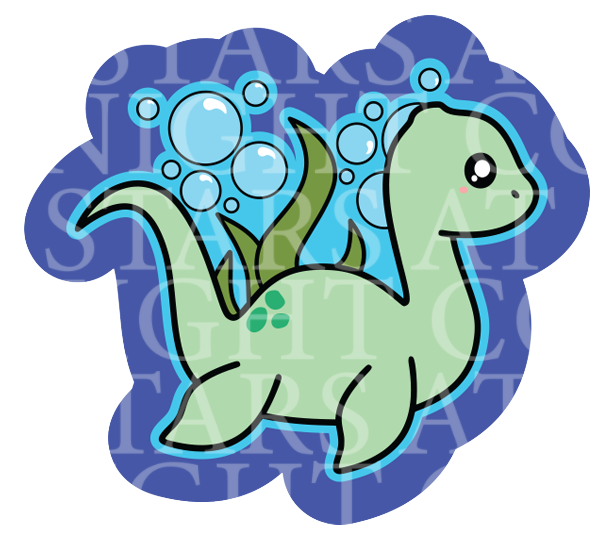 Lochness Monster Acrylic Decal Combo