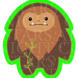 Sasquatch Acrylic/Decal Combo