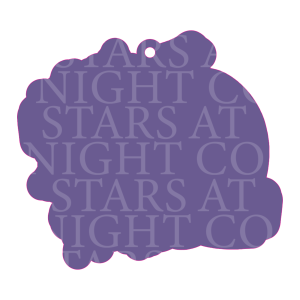 Sorta Sweet Sorta Spooky Keychain Size Acrylic 3" w/Hole