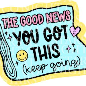 The Good News Acrylic Decal Combo