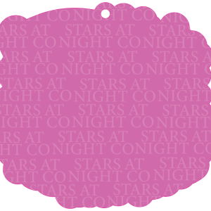 You Cant Come Aliens Keychain Size Acrylic 3" w/Hole