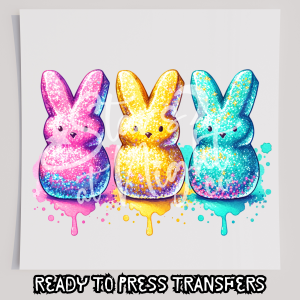Faux Glitter Peeps