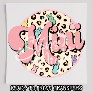 Mini Leopard Print Distressed