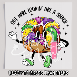 Out Here Looking Like A Snack King Cake