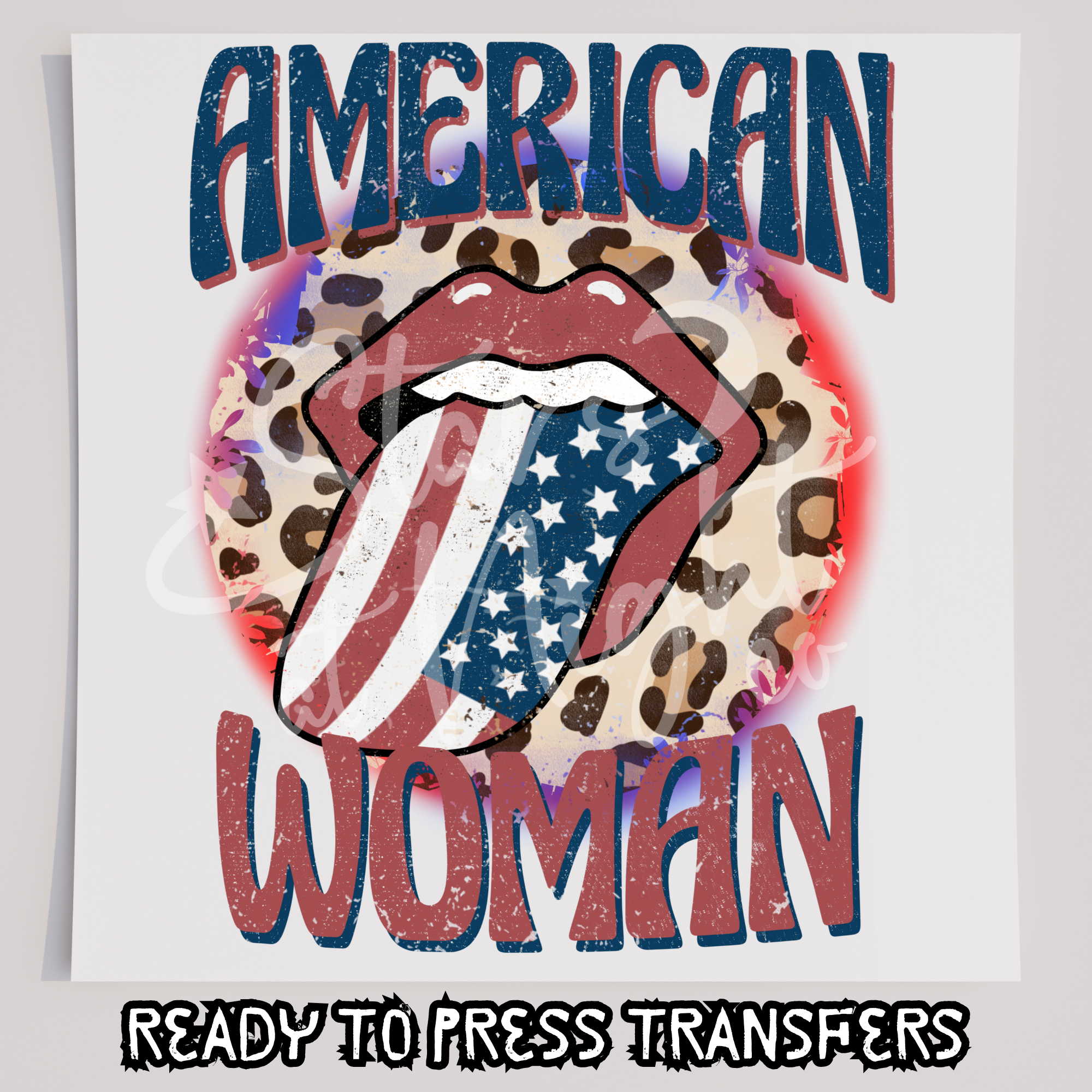 American Woman Cheetah Print