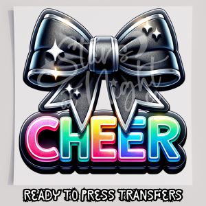 Cheer With Black Bow