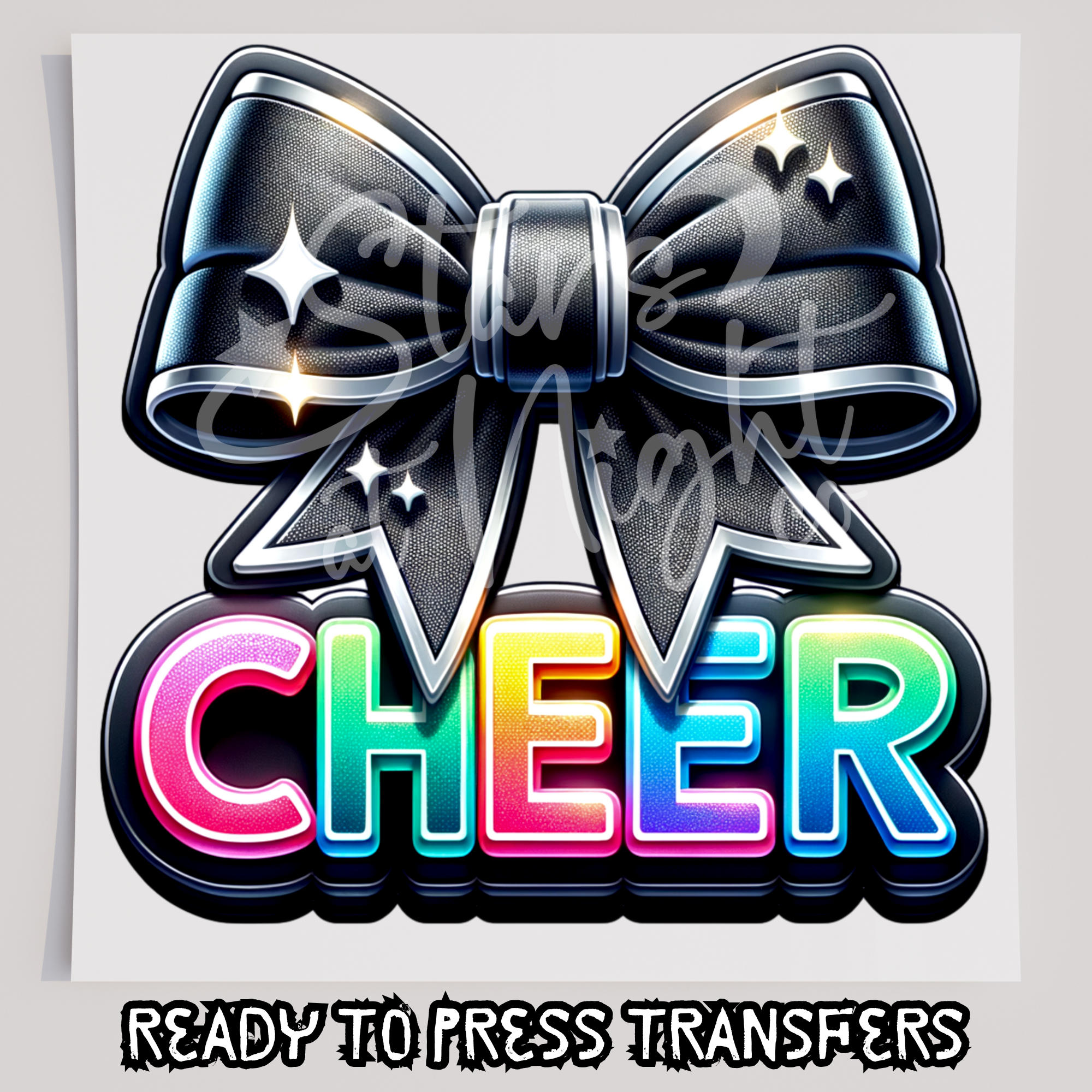 Cheer With Black Bow