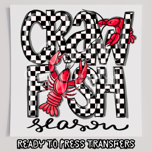 Crawfish Season Checkered