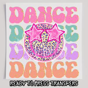 Dance Cheetah Smiley Face