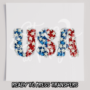 Faux Glitter USA