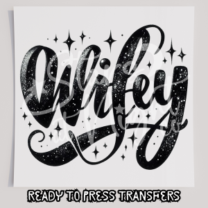 Faux Glitter Wifey