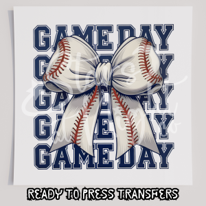 Gameday Coquette Baseball Bow
