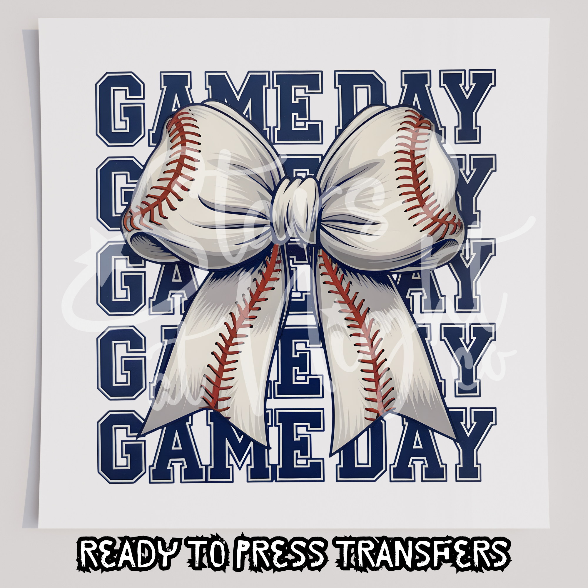 Gameday Coquette Baseball Bow