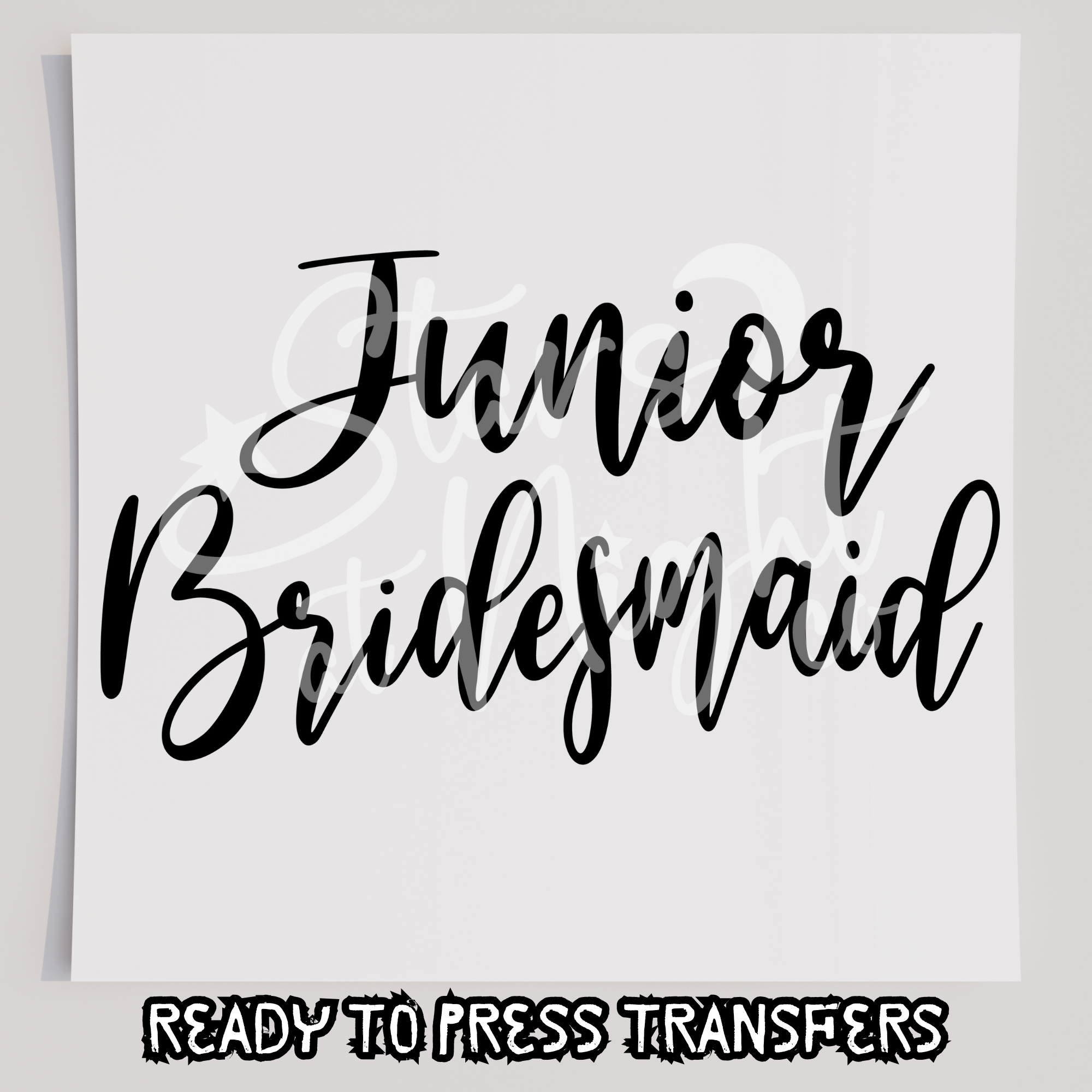 Junior Bridesmaid