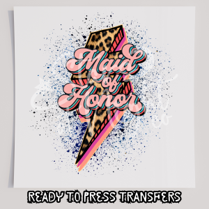Maid Of Honor Leopard Lightning Bolt