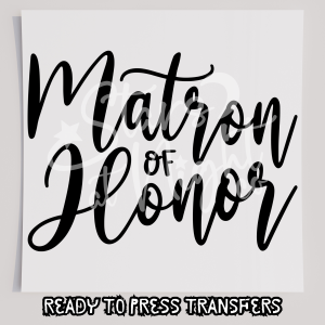 Matron Of Honor